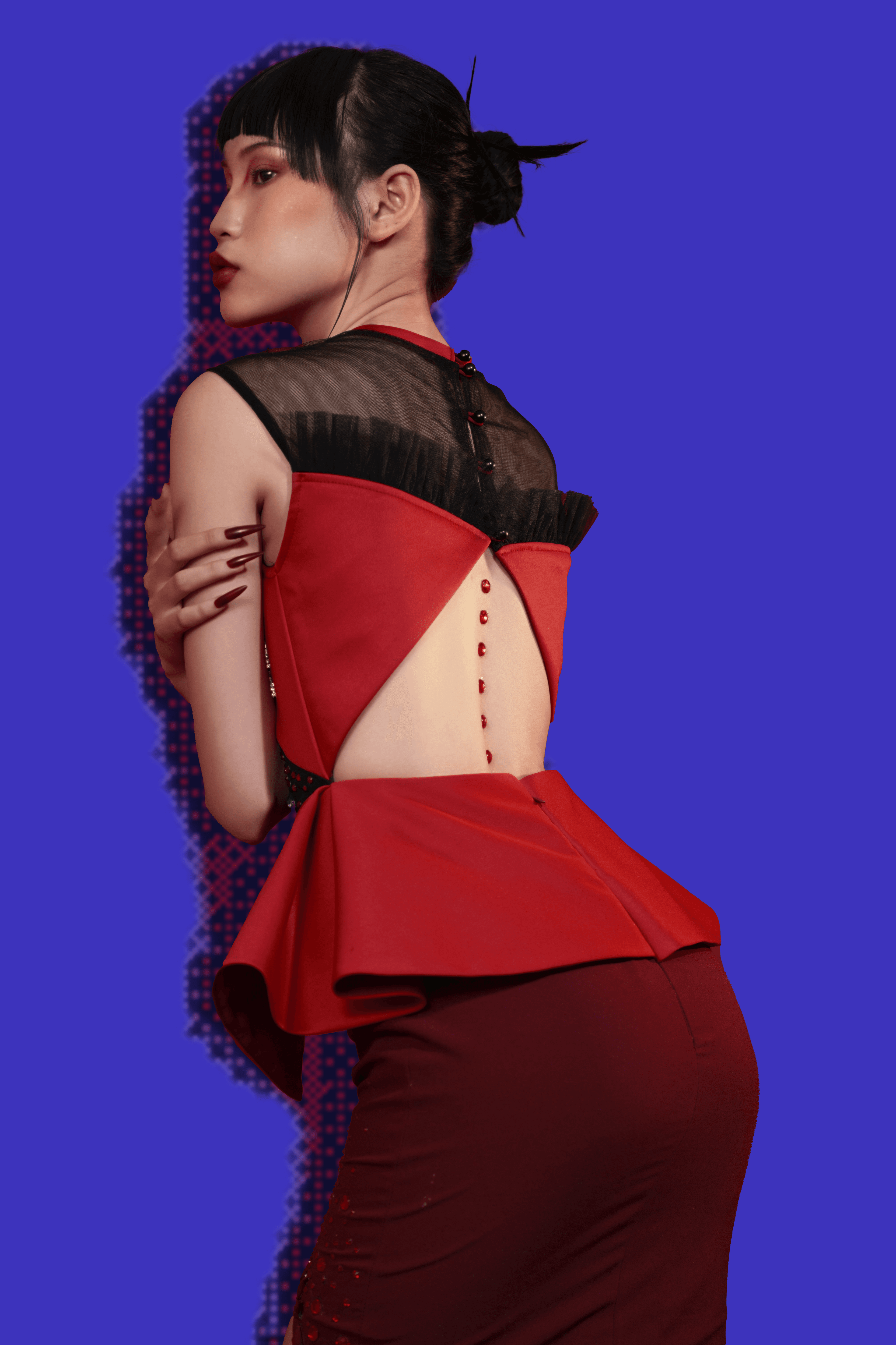 Woman In Red media 5