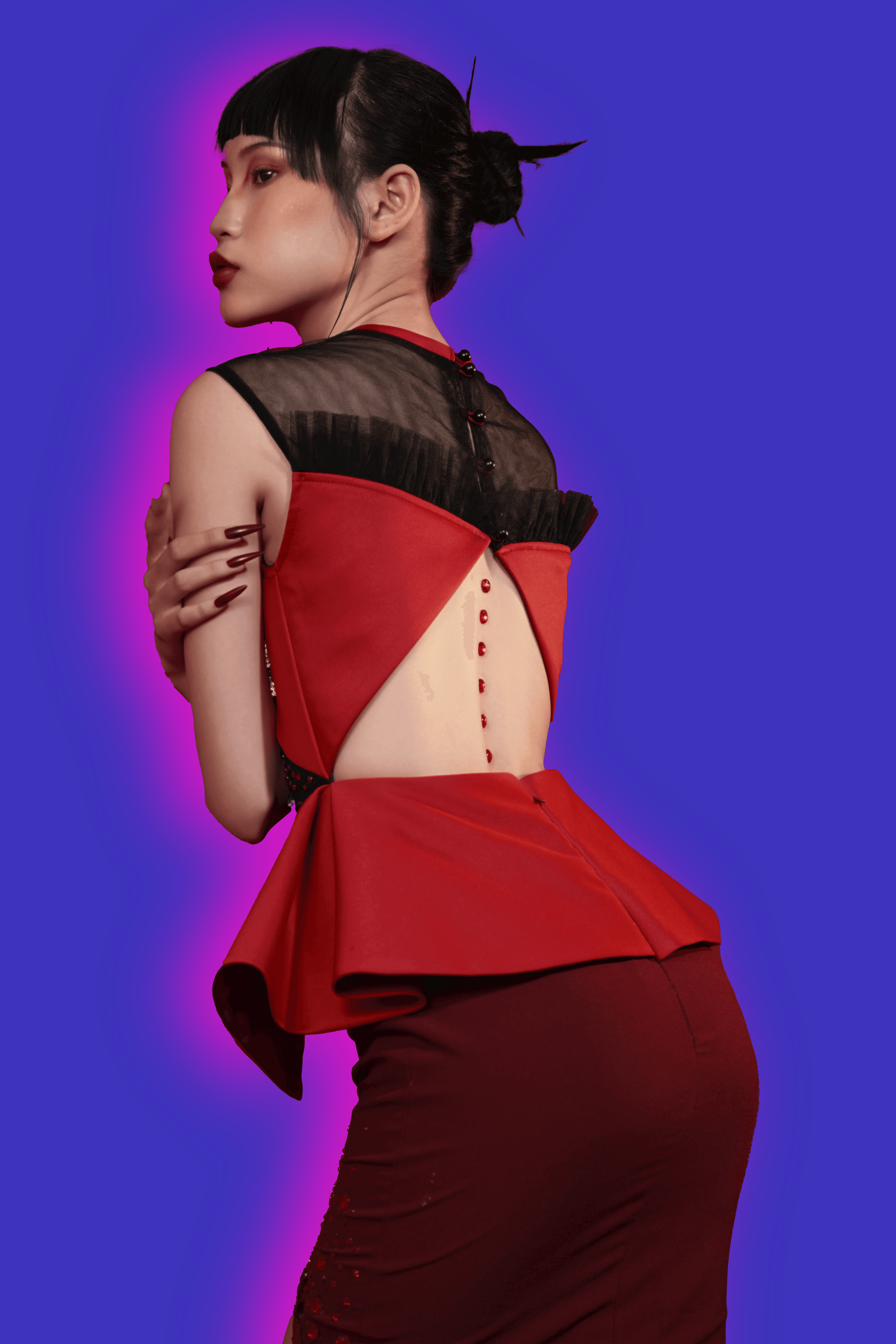 Woman In Red media 11