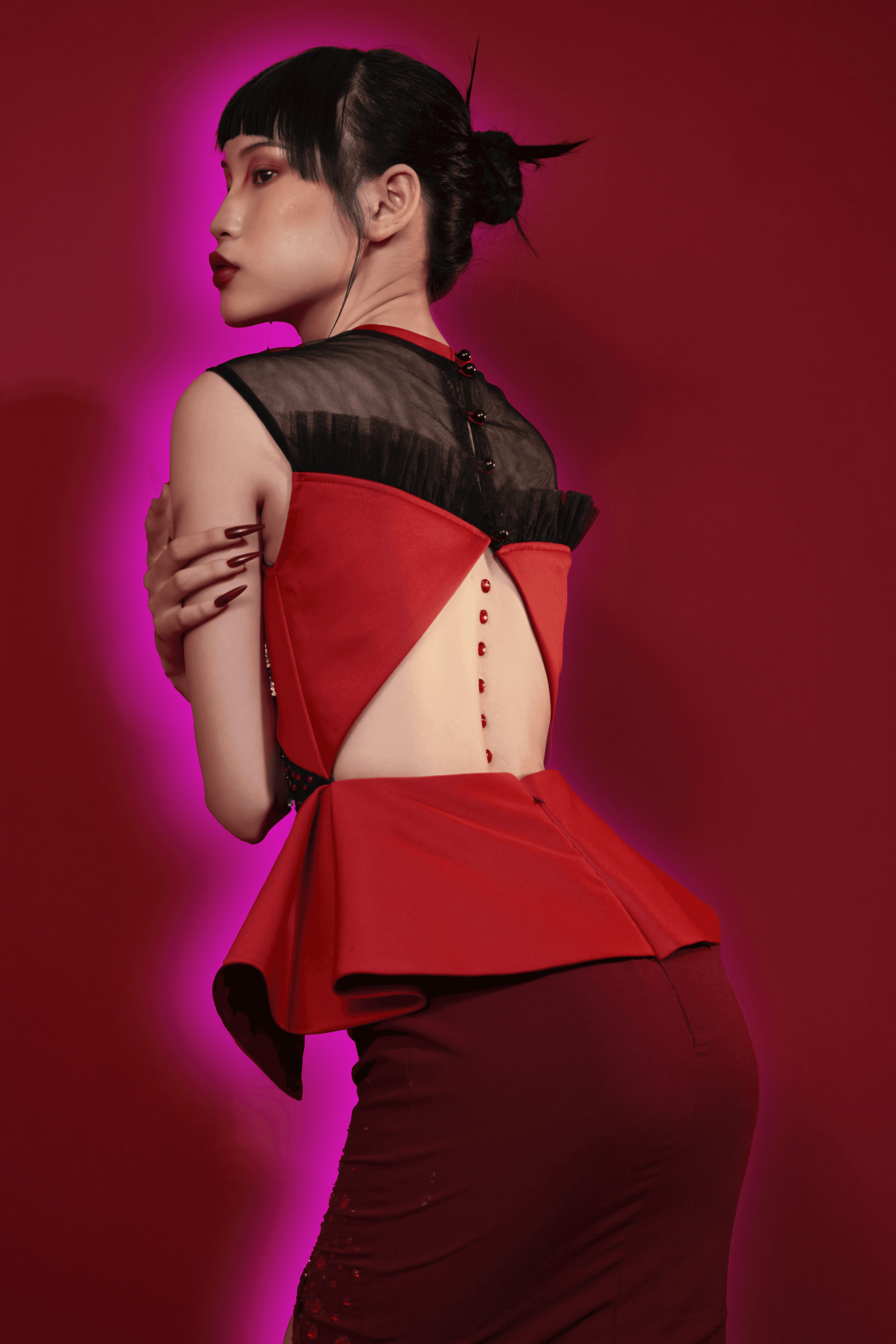 Woman In Red media 12