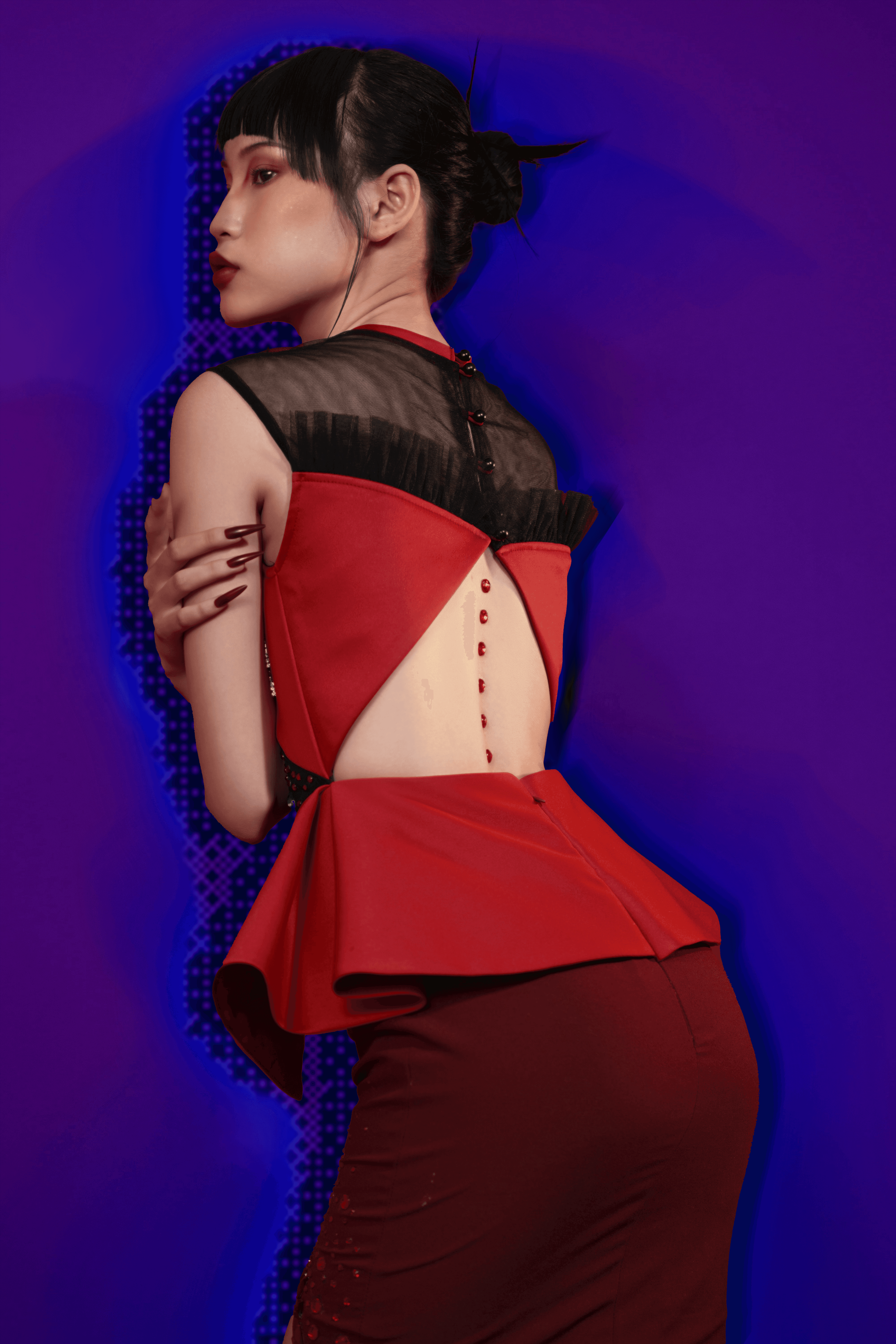 Woman In Red media 4
