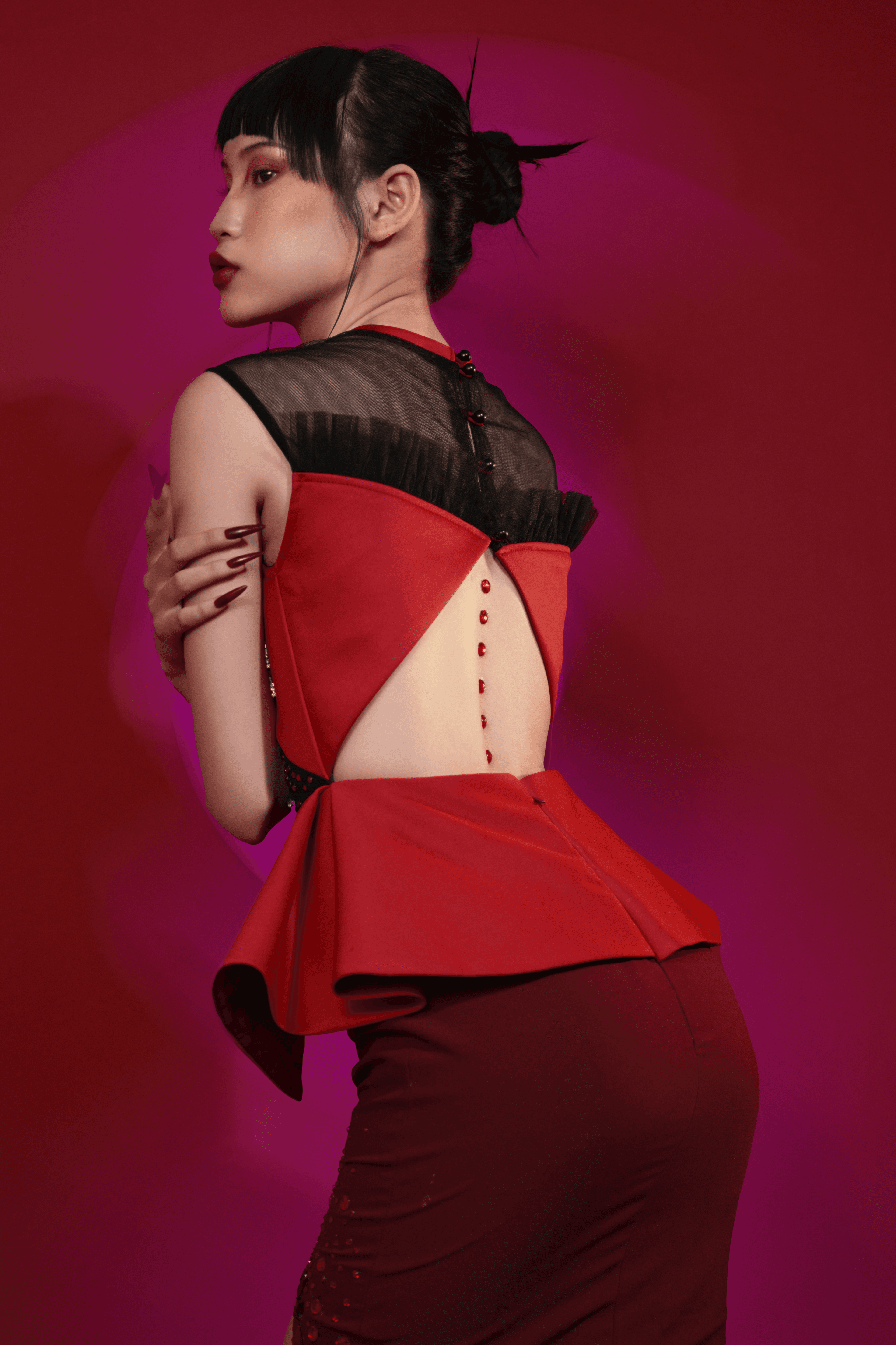 Woman In Red media 8