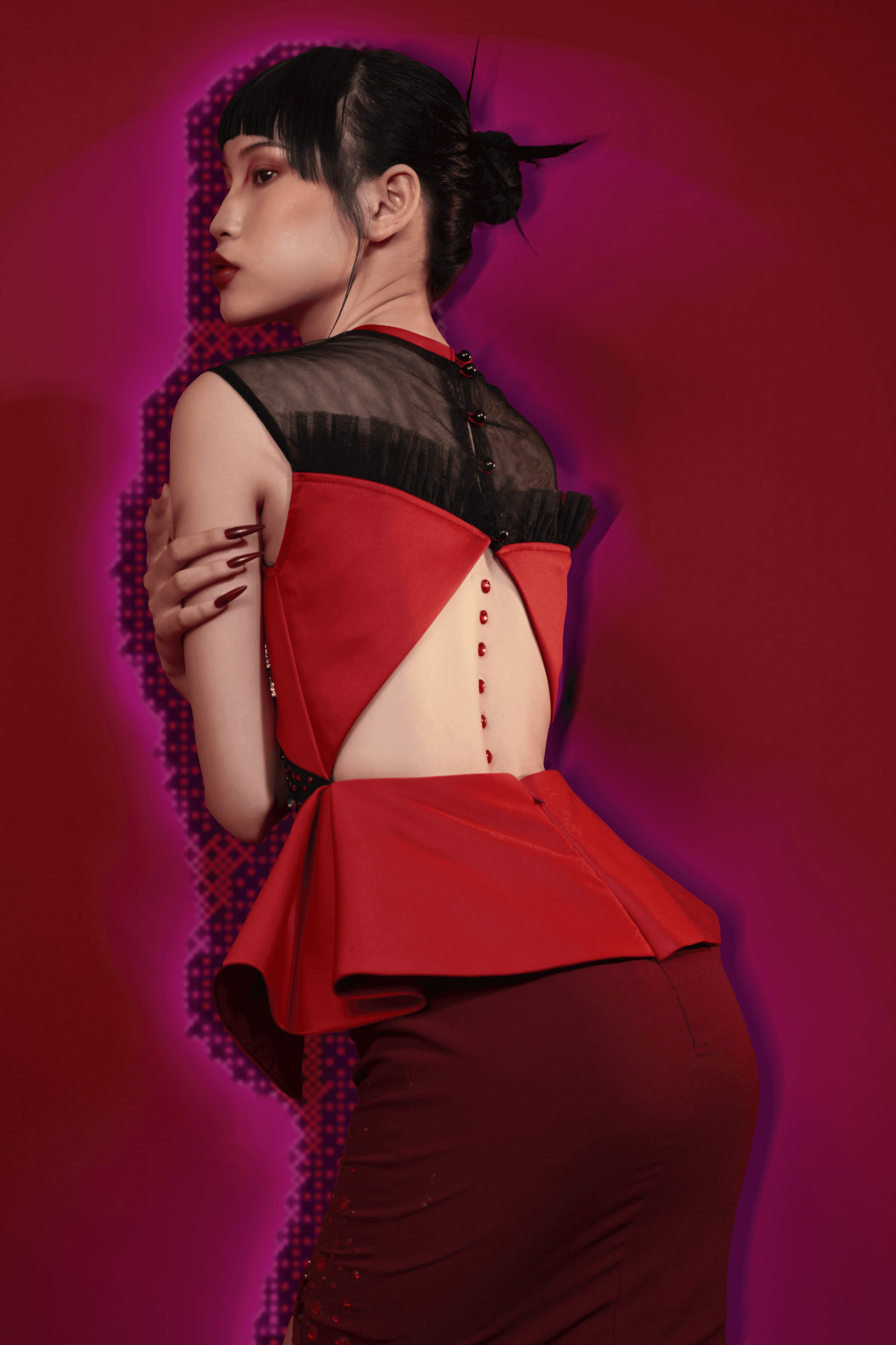 Woman In Red media 2